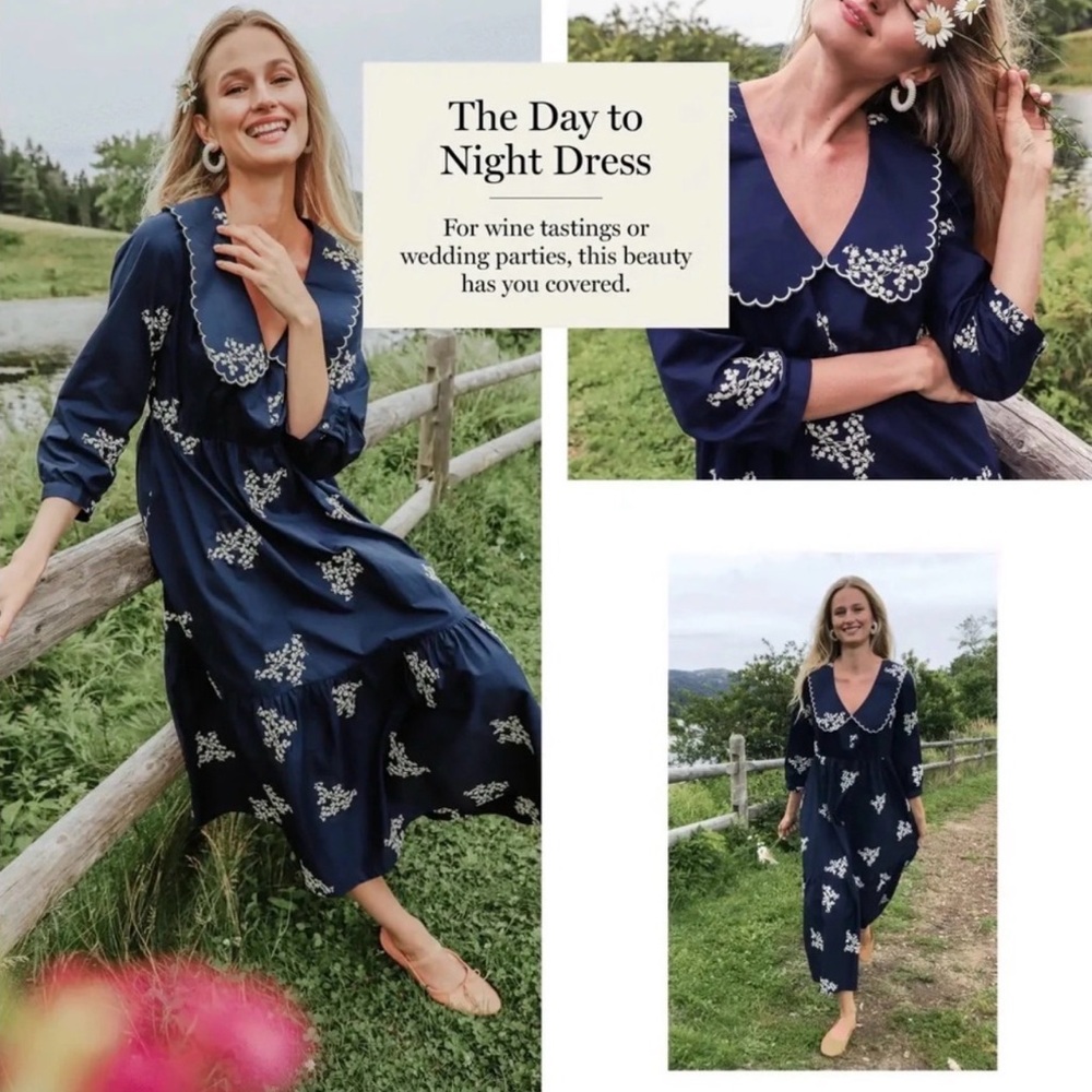 Tuckernuck Embroidered Dress